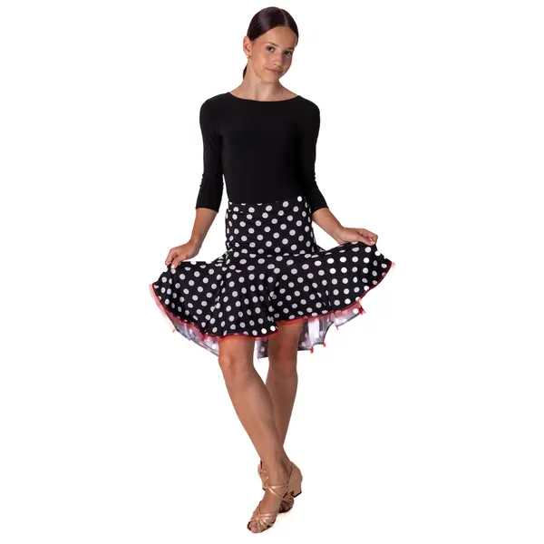 Kinderrock für Latin Basic gepunktet Kinderrock für Latin Basic gepunktet