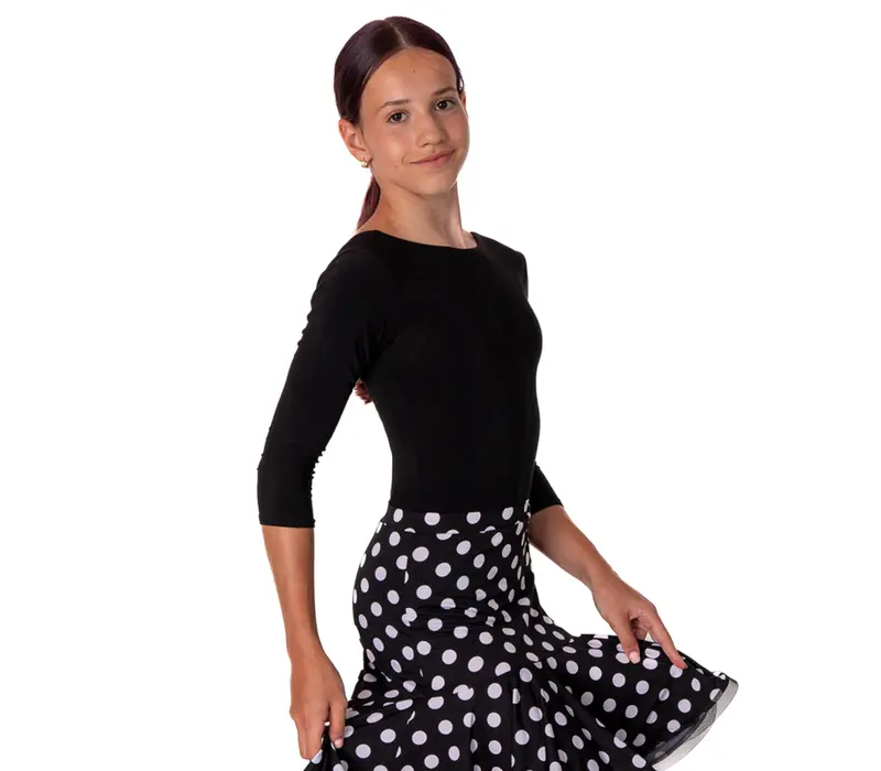 FSD Tamara, Tanztrikot für Mädchen – Schwarz