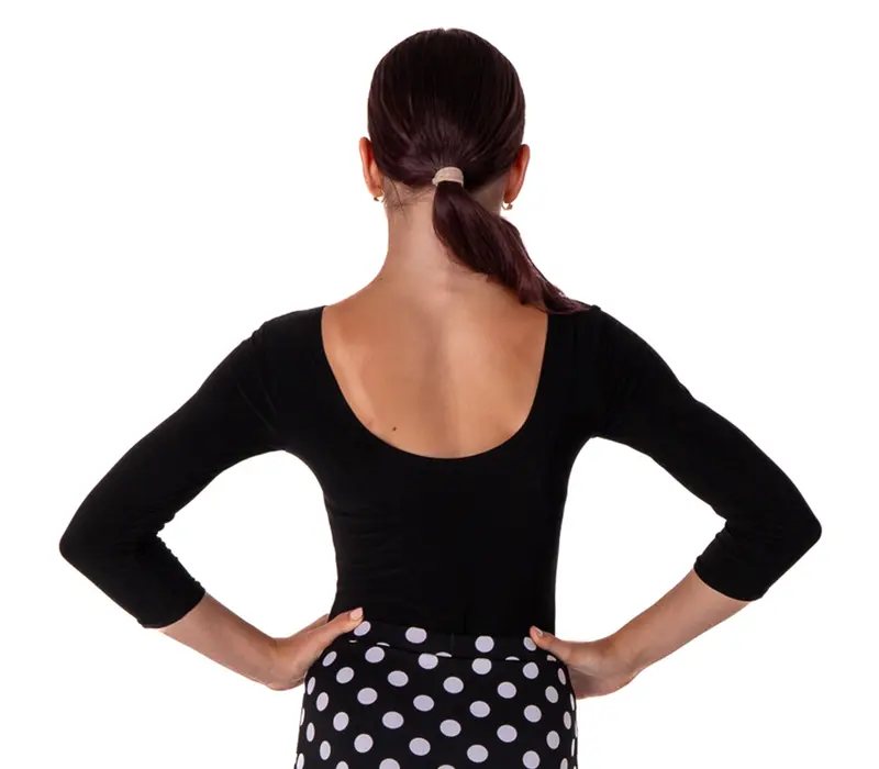 FSD Tamara, Tanztrikot für Mädchen – Schwarz