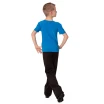Jungen-T-Shirt für Gesellschaftstanz basic - Blau - blue