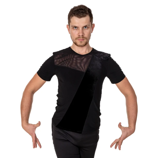 Herren-T-Shirt für Gesellschaftstanz Basic