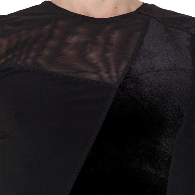 Herren-T-Shirt für Gesellschaftstanz Basic – Schwarz Herren-T-Shirt für Gesellschaftstanz Basic – Schwarz