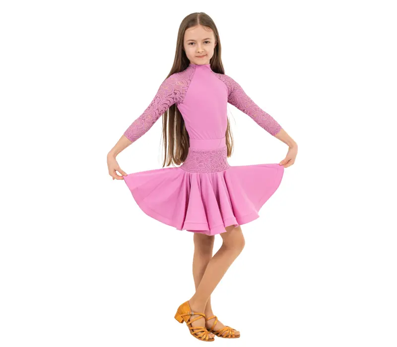 FSD Jasmina, Tanzbody für Mädchen - Helle Beeren FSD