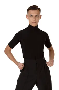 FSD Rollkragenpullover mit kurzem Ärmel für Herren