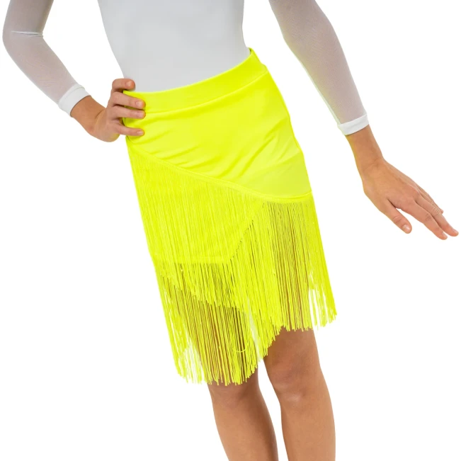 FSD Basic Lycra, Mädchen-Fransenrock für Latin FSD Basic Lycra, Mädchen-Fransenrock für Latin