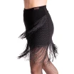 FSD Basic, Mädchen-Fransenschürze für Latin - Schwarz FSD Basic, Mädchen-Fransenschürze für Latin - Schwarz