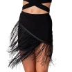 FSD Basic, Mädchen-Fransenschürze für Latin - Schwarz FSD Basic, Mädchen-Fransenschürze für Latin - Schwarz