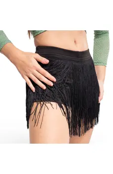 FSD Natty, Mädchen-Shorts mit farbigen Fransen