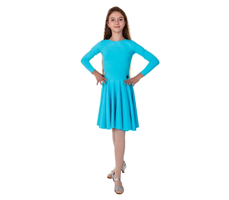 FSD Agnes, Mädchenkleid - Blau - light blue