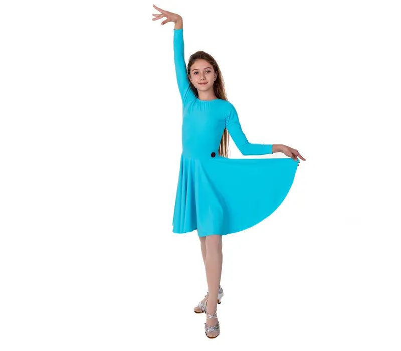 FSD Agnes, Mädchenkleid - Blau - light blue