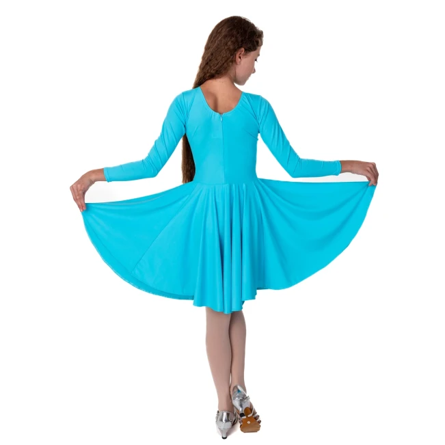 FSD Agnes, Mädchenkleid - Blau - light blue