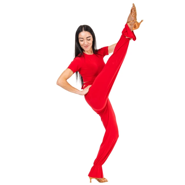 Dana, Damen-Trainingshose – Rot – red Dana, Damen-Trainingshose – Rot – red