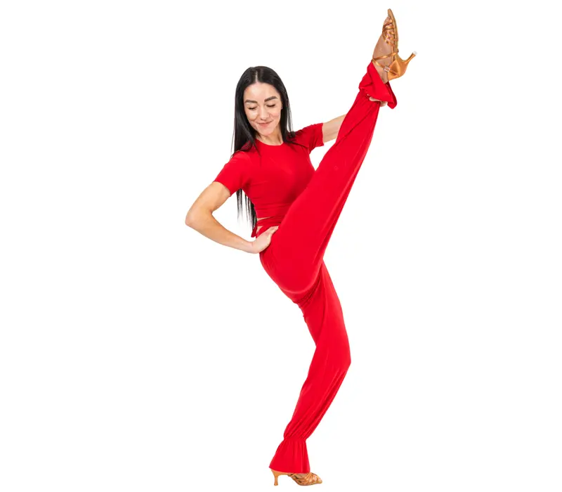 Dana, Damen-Trainingshose – Rot – red Dana, Damen-Trainingshose – Rot – red