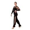 Claudia, Body für Damen mit transparenten, gepunkteten Ärmeln Claudia, Body für Damen mit transparenten, gepunkteten Ärmeln