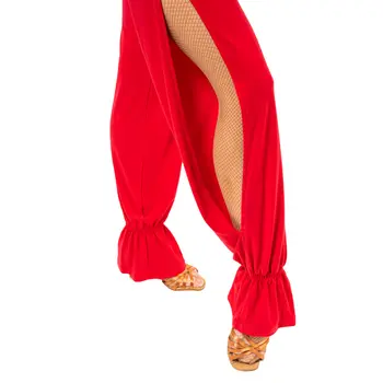 Jana, Damen-Trainingshose – Rot – red