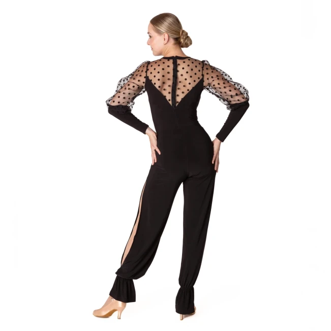 Jana, Damen-Trainingshose - Schwarz