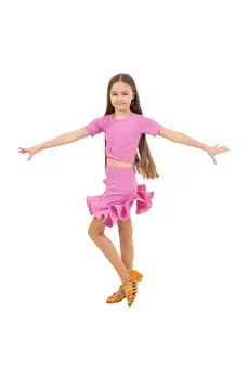 FSD Benita, Top mit kurzem Ärmel und Bindung für Mädchen