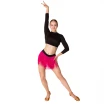 Natty, Damen-Shorts mit farbigen Fransen