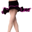 Kinderrock für Latino Basic – Schwarz/Karminrot
