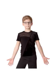 Jungen-T-Shirt für Gesellschaftstanz basic