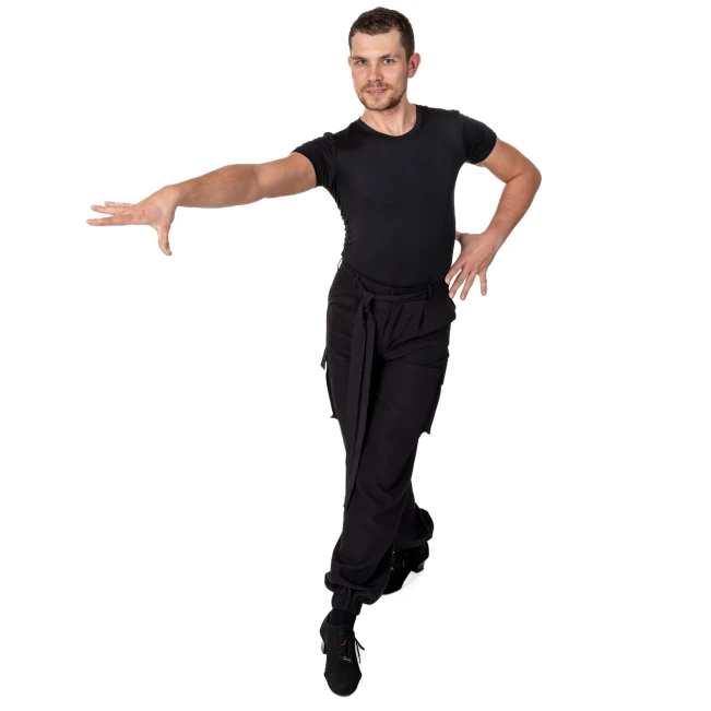 Grand Prix Aaron Balroom, Herren-T-Shirt - Schwarz Grand Prix Aaron Balroom, Herren-T-Shirt - Schwarz
