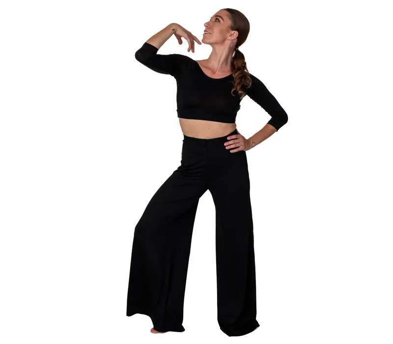 Bold, weite Damenhose - Schwarz