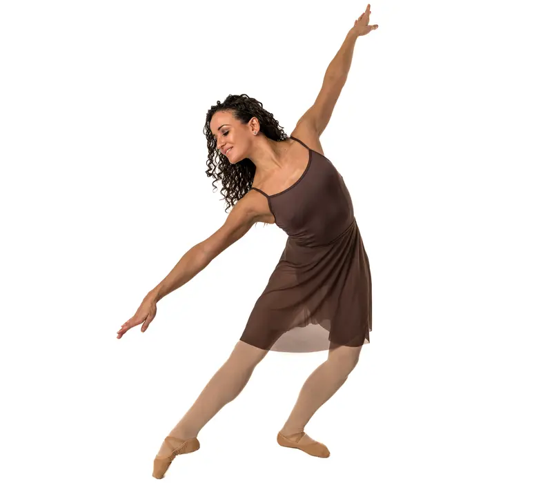 Bria, Damen-Trikot mit Spaghettiträgern - Kaffee - Mocco GP