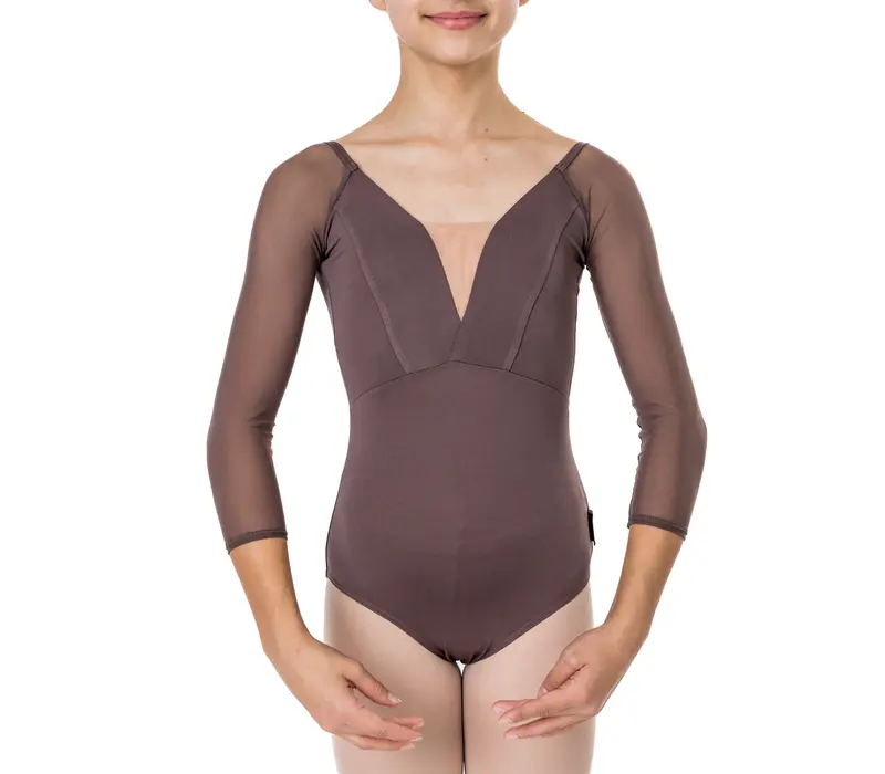 Danica, Mädchen-Trikot - Kaffee - Mocco GP