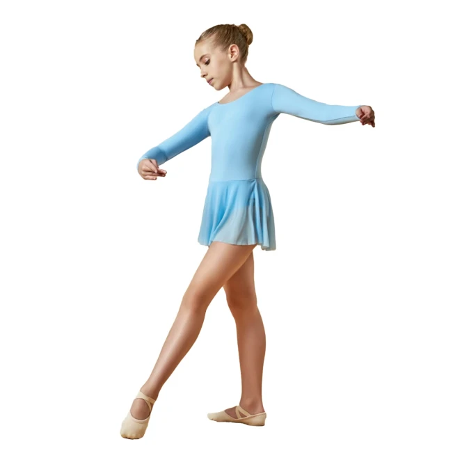 Domenica, Langarm-Trikot mit Röckchen - Blau Powder GP Domenica, Langarm-Trikot mit Röckchen - Blau Powder GP