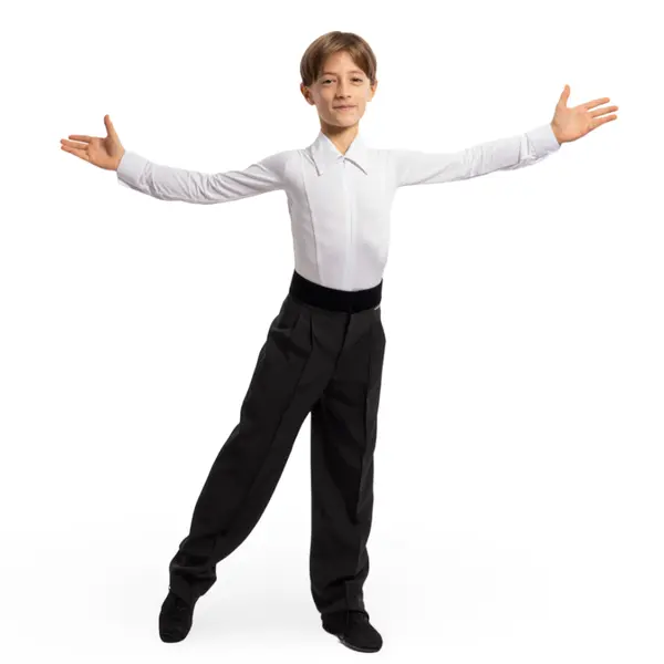 Grand Prix Hans, Jungenhemd in schmaler Passform