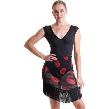 Kaia Mesh, Netzrock mit Fransen