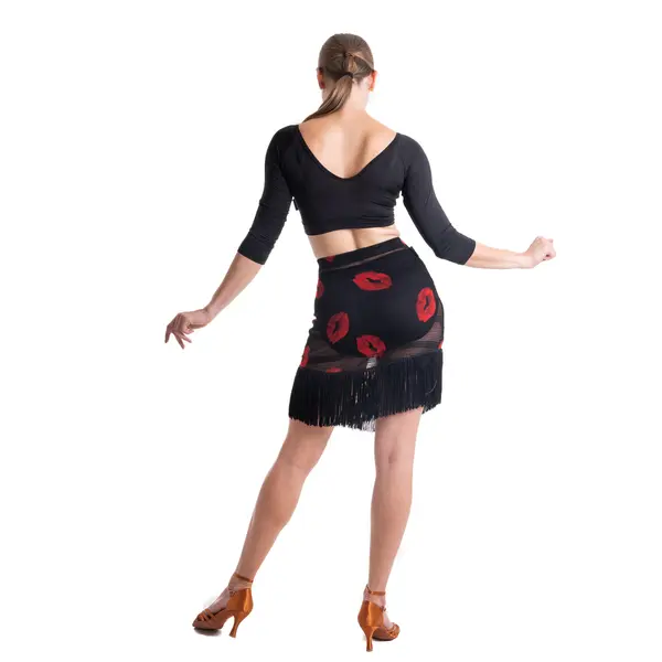 Kaia Mesh, Netzrock mit Fransen