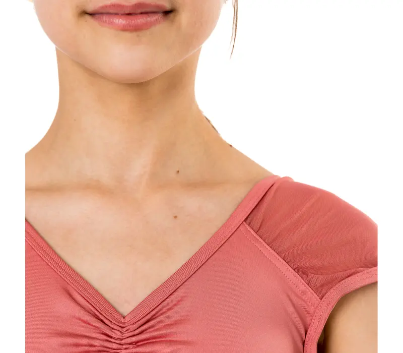 Kamila, Trikot für Mädchen - Rosa - Dusty Rose