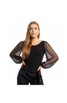 FSD Kamila Mesh, Damen-Body mit Netzärmeln