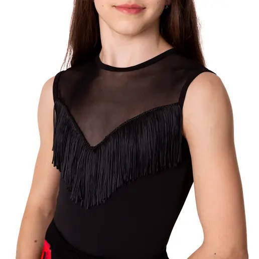 Kylie, Mädchentrikot mit Fransen