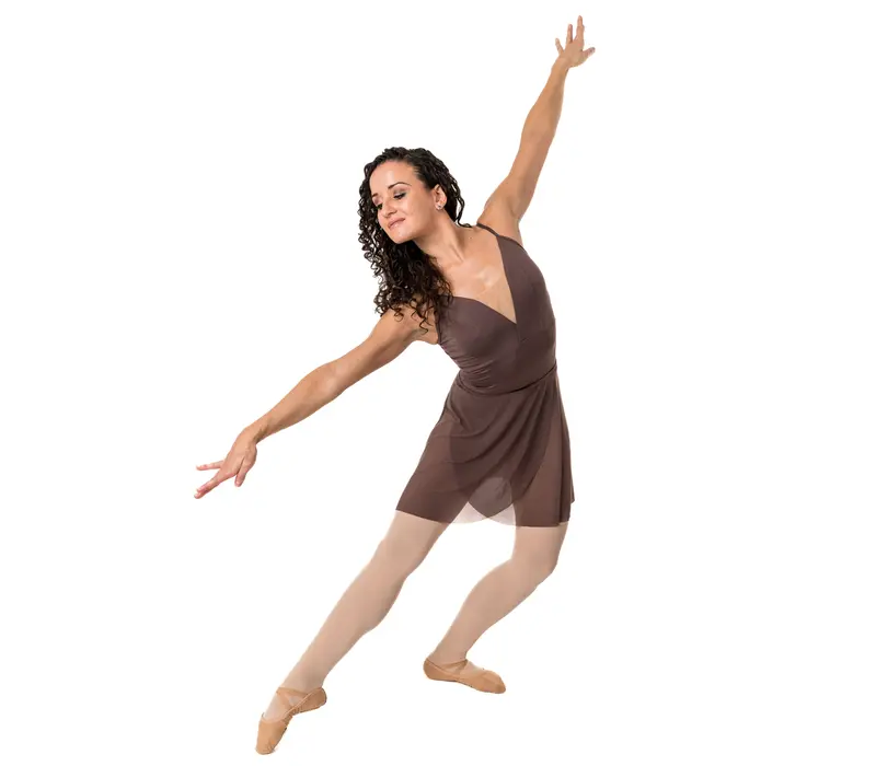 Grand Prix Brielle, Damen-Top mit dünnen Trägern Brielle, Damen-Top mit schmalen Trägern - Kaffee - Mocco GP