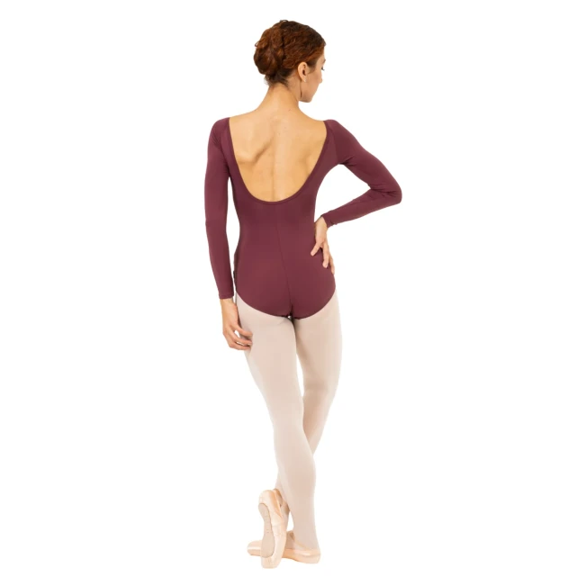 Le Secret Danica, Damen-Trikot mit langen Ärmeln - Violett - Italian plum GP