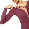 Le Secret Danica, Damen-Trikot mit langen Ärmeln - Violett - Italian plum GP