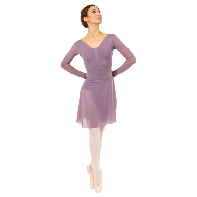 Le Secret Elodie, Damen-Trikot mit langen Ärmeln - Violett - Vintage violet GP Le Secret Elodie, Damen-Trikot mit langen Ärmeln - Violett - Vintage violet GP