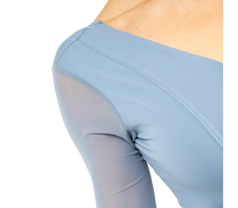 Le Secret Elodie, Damen-Trikot mit langen Ärmeln Le Secret Elodie, Damen-Trikot mit langen Ärmeln - Blau - Niagara GP