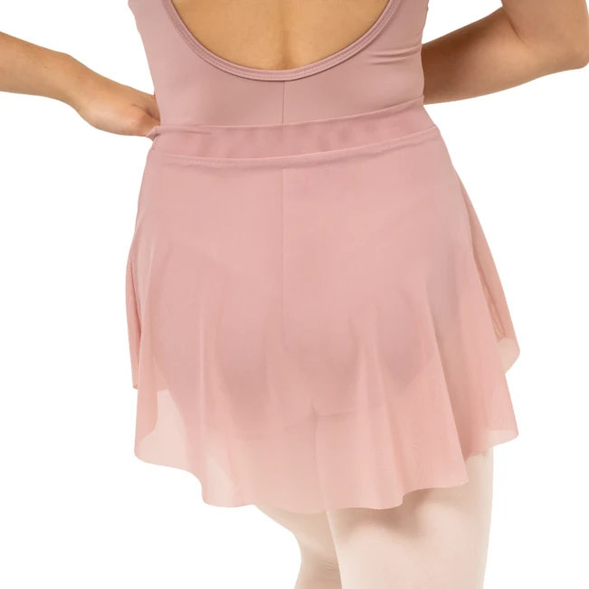 Le Secret Olsen mesh, Damen-Tanzrock - Korallen-Mandel GP