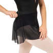 Le Secret Olsen mesh, Damen-Tanzrock - Schwarz