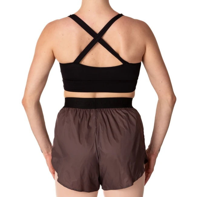Lesson, kurze, weit geschnittene Trainingsshorts Lesson, kurze weite Trainingsshorts - Kaffee - Mocco GP