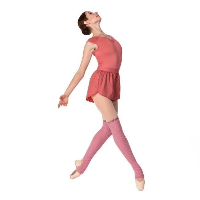 Lesson, kurze, weit geschnittene Trainingsshorts Lesson, kurze weite Trainingsshorts - Rosa - Dusty Rose