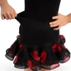 Grand Prix Ruby Lippen, Rock mit Kussmündern für Mädchen – Rot/Schwarz Grand Prix Ruby Lippen, Rock mit Kussmündern für Mädchen – Rot/Schwarz