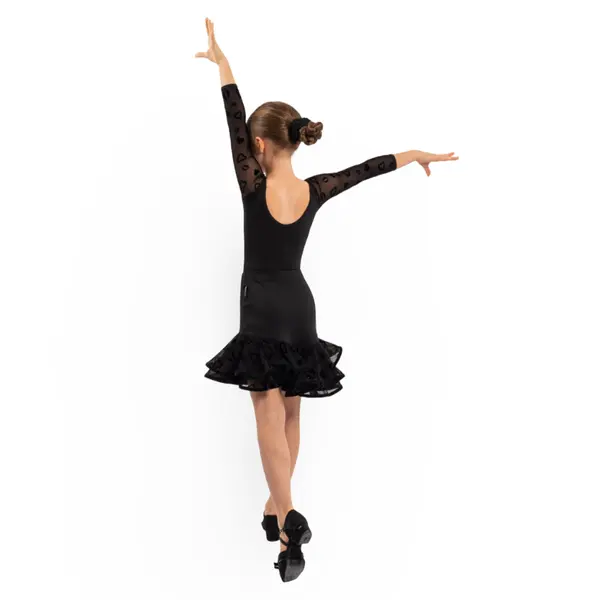 Grand Prix Ruby lips, Rock mit Küsschen für Mädchen