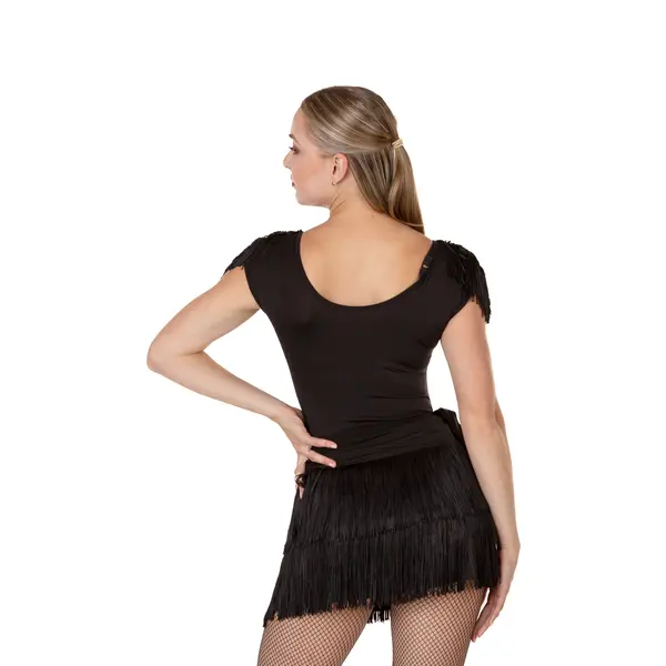 Sabra, Damen-Trikot mit Fransen an den Schultern