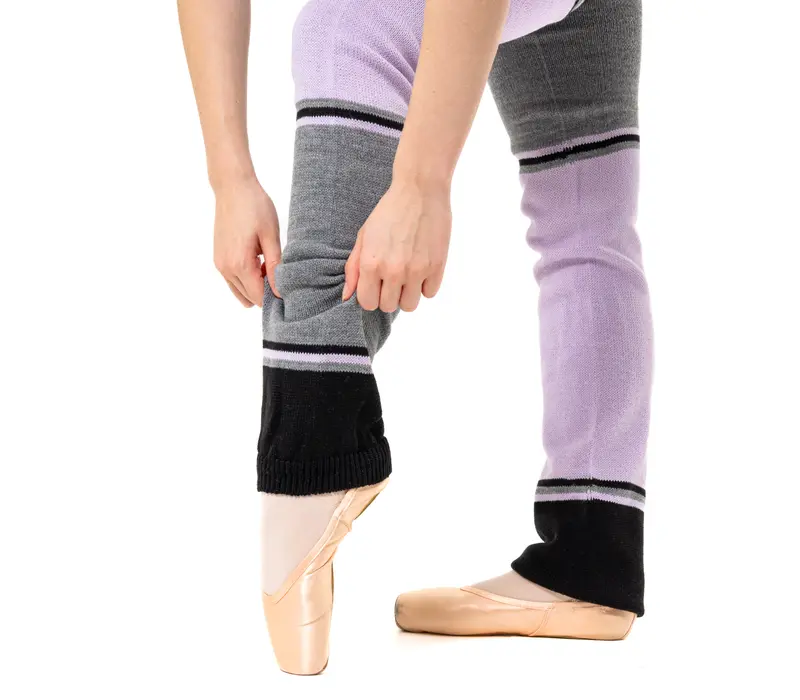 Intermezzo Caytlin, gestrickte Stulpen - Schwarz