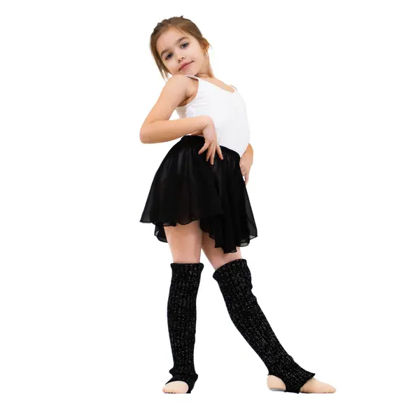 Intermezzo Prelux, gestrickte Stulpen mit Silberfaden Intermezzo Prelux, gestrickte Stulpen mit Silberfaden