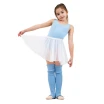 Intermezzo Prelux, gestrickte Stulpen mit Silberfaden - Blau - Sky Blue